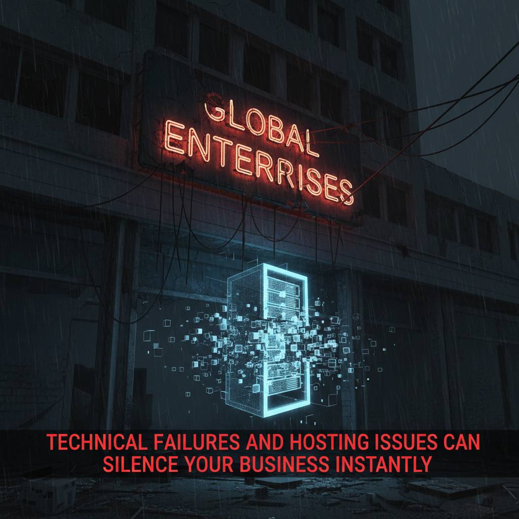 Technical Failures and Hosting Issues Can Silence Your Business Instantly
